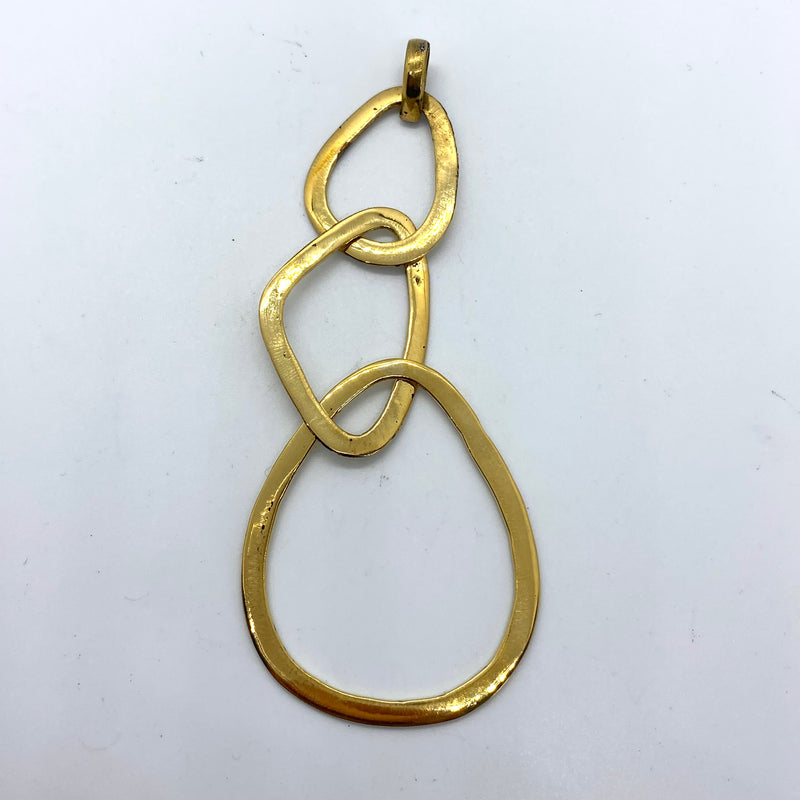 Brass pendant 